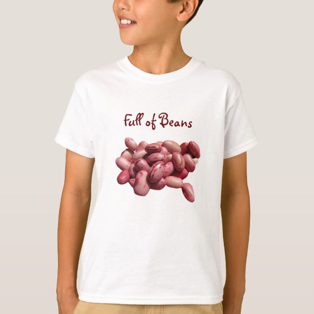 Kids Cranberry Beans T-Shirt (Front)