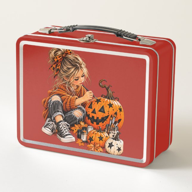 Kids creativity  metal lunch box (Front)
