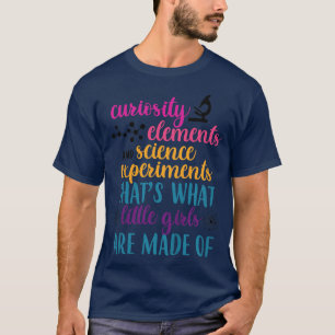 Kids Curiosity Elements & Science Experiments Baby T-Shirt