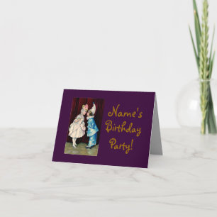 Kids Curtsy CHANGE COLOR ~ Card