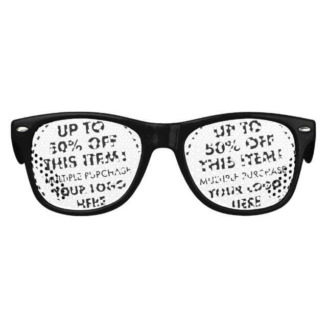 Kids Custom Party Shades 50% OFF Bulk Buy Discount (Front)