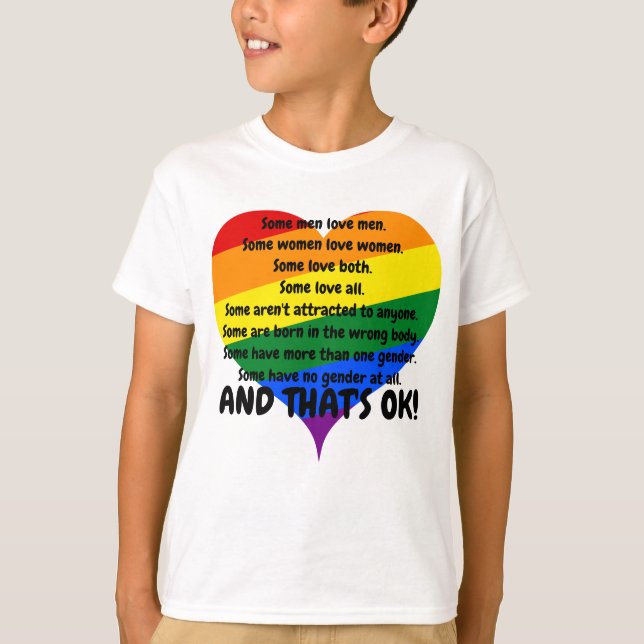 Kids Custom Pride T-Shirt (Front)