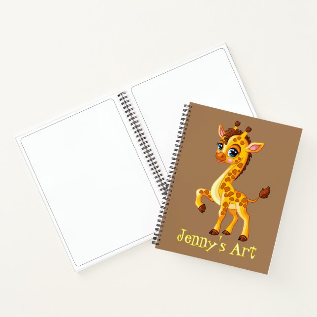 Kids Custom Sketch  Notebook (Inside)