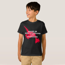 Kids Customisable Made in NFL T-shirt