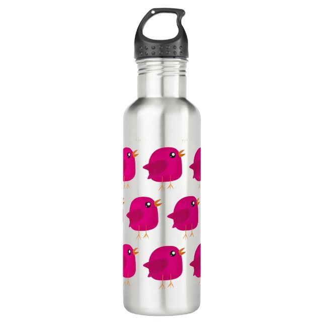 Kids cute birdy   710 ml water bottle (Front)