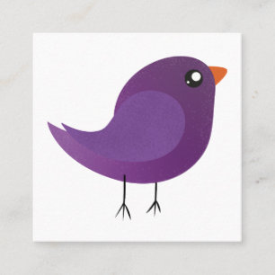 Kids cute birdy  calling card