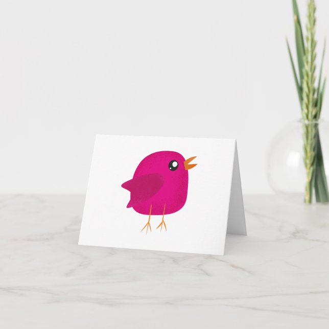 Kids cute birdy    card (Front)