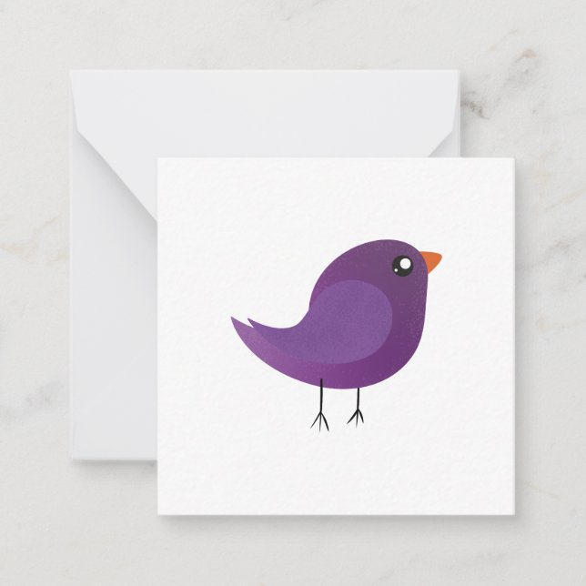 Kids cute birdy  card (Front)