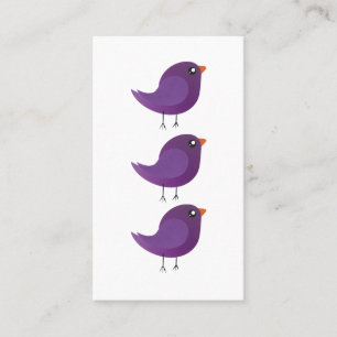 Kids cute birdy  discount card
