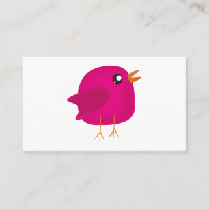 Kids cute birdy enclosure card