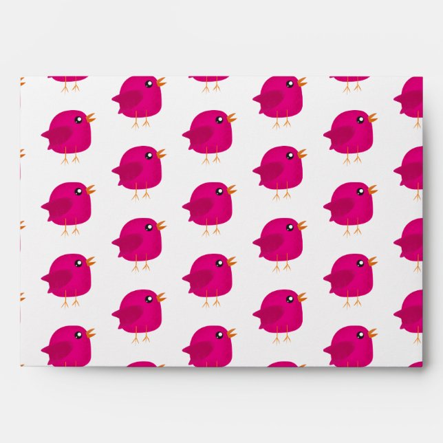 Kids cute birdy    envelope (Front)