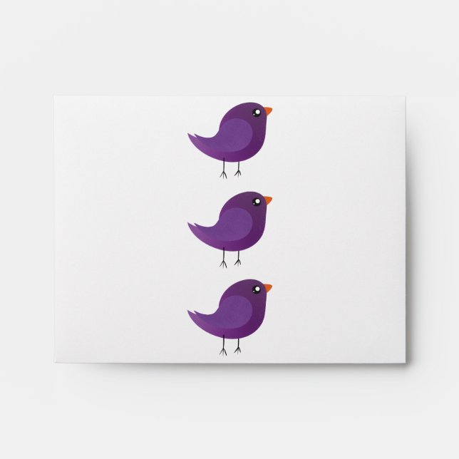Kids cute birdy  envelope (Front)