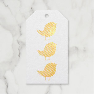 Kids cute birdy  gift tags