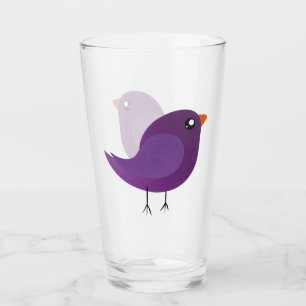 Kids cute birdy glass