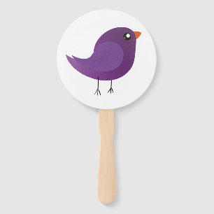 Kids cute birdy hand fan