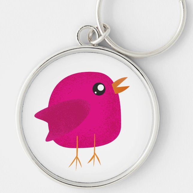 Kids cute birdy    key ring (Front)