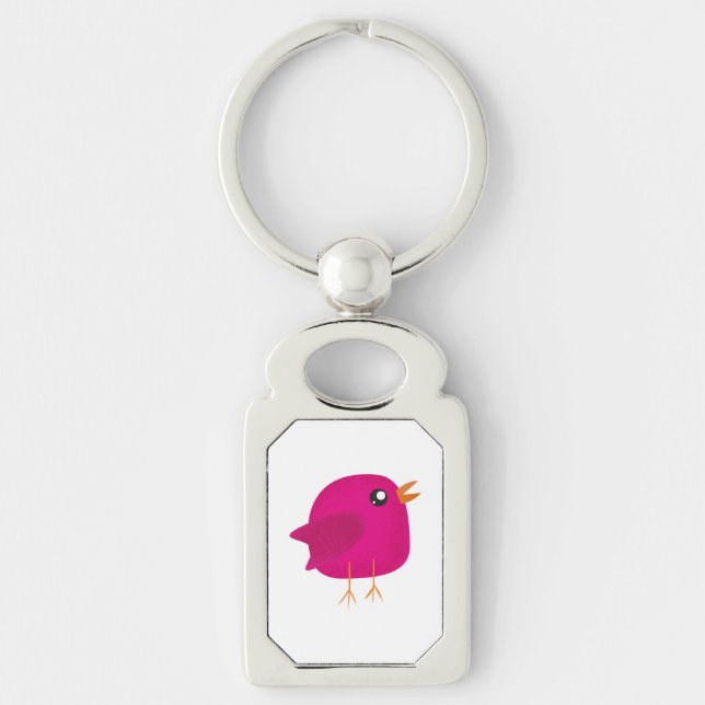 Kids cute birdy   key ring (Front)