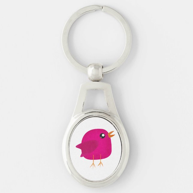 Kids cute birdy  key ring (Front)
