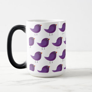 Kids cute birdy  magic mug