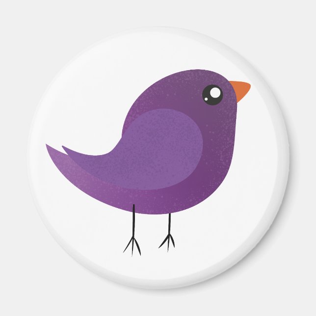 Kids cute birdy   magnet (Front)