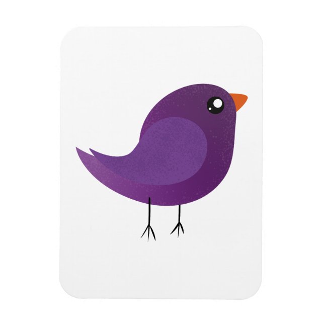 Kids cute birdy   magnet (Vertical)