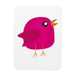 Kids cute birdy    magnet