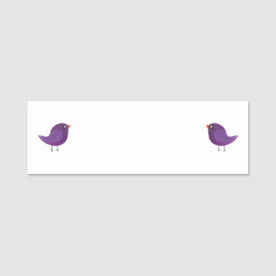Kids cute birdy   name tag