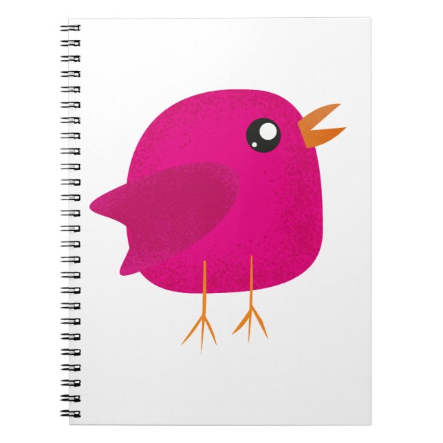 Kids cute birdy    notebook (Front)