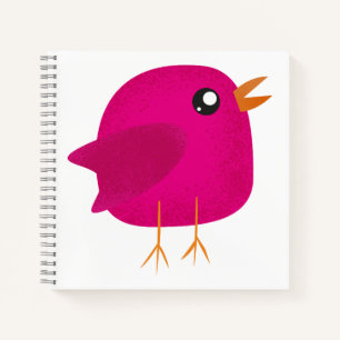 Kids cute birdy notebook