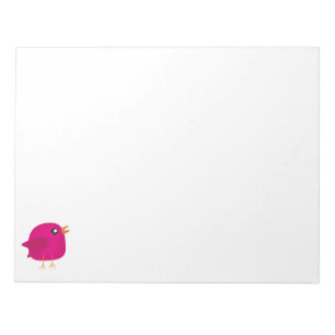 Kids cute birdy notepad