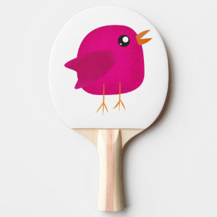 Kids cute birdy ping pong paddle