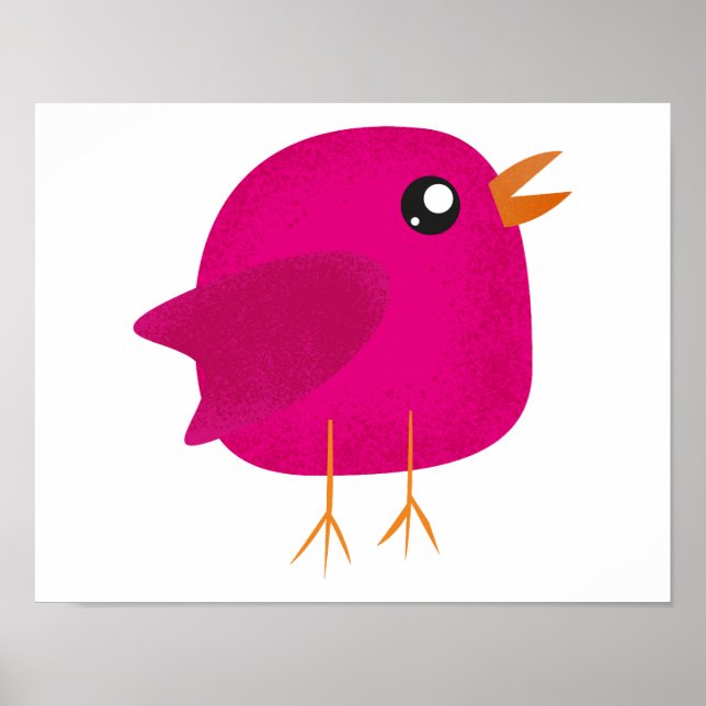 Kids cute birdy    poster (Front)
