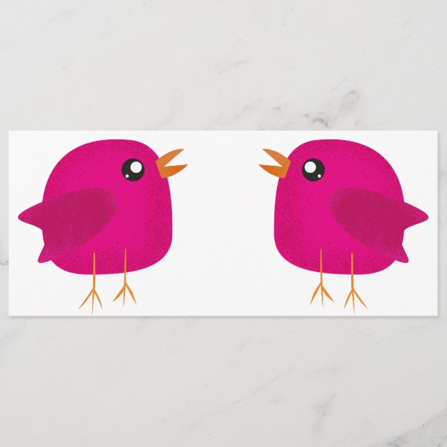 Kids cute birdy  programme (Front)