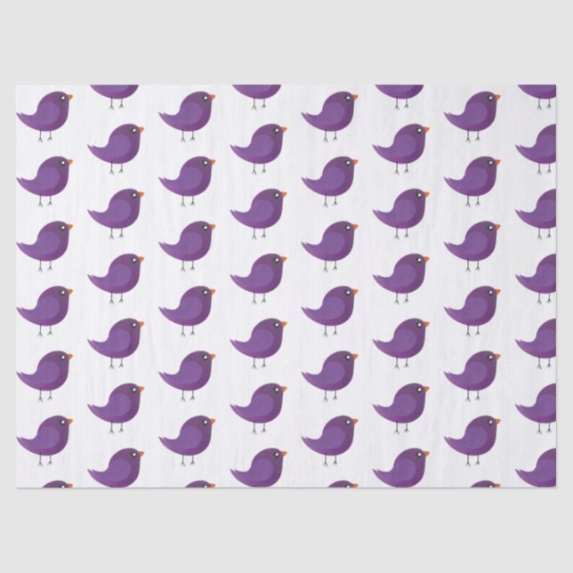Kids cute birdy   tissue paper (Front)