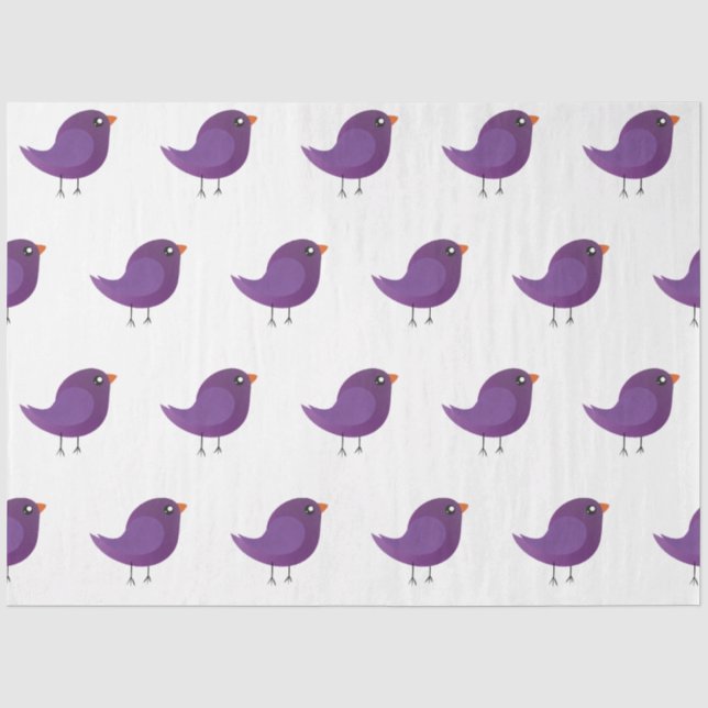 Kids cute birdy   tissue paper (Front)