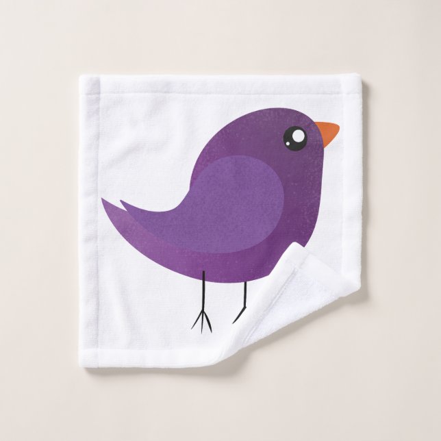 Kids cute birdy   wash cloth (Wash Cloth)