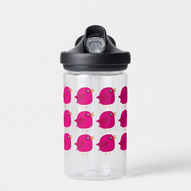 Kids cute birdy  water bottle (Front)