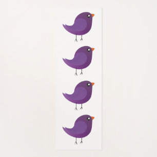 Kids cute birdy yoga mat
