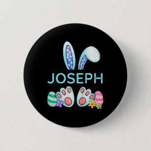 Kids Cute Boys Design Joseph Custom Personalised N 6 Cm Round Badge