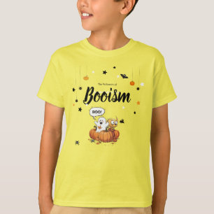 Kids Cute Ghost Pumpkin Halloween T-Shirt