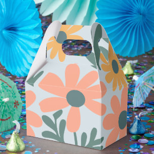 kids Cute Ladybug Polka dot Daisy Flower Pattern Favour Box