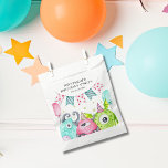 Kids Cute Monsters Birthday Party Favour Bags<br><div class="desc">Help your little monster celebrate their monster bash birthday with these cute monster themed favour bags. Your guests will think these party favour bags are super cute and they are easily personalised so go ahead and make them as unique as your little monster. Ideal for any kid's birthday age!</div>
