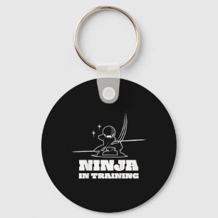 Kids Cute Ninja Warrior Martial Arts Tee For Kids Key Ring