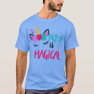 Kids Cute PreK Unicorn Toddler Girls Boys Hello Pr T-Shirt