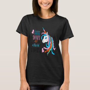 Kids Cute smart and a little bit dramatic T-Shirt