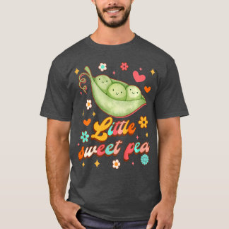 Kids Cute Sweet Pea Baby Shower Mummy Me Little Sw T-Shirt