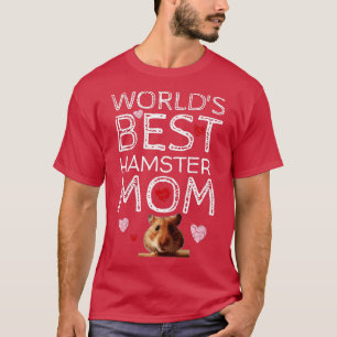 Kids Cute Worlds Best Hamster Mum T-Shirt