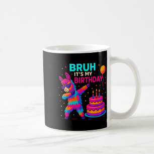 Kids Dabbing Llama Birthday Funny Bday Party Tee Coffee Mug