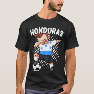 Kids Dabbing Soccer Player Honduras Soccer Hondura T-Shirt