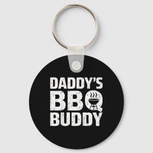 Kids Daddy's Bbq Buddy Shirt Young Boy Girl Funny  Key Ring
